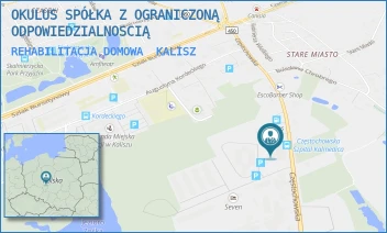 REHABILITACJA DOMOWA - OKULUS SPÓŁKA Z OGRANICZONĄ ODPOWIEDZIALNOSCIĄ - CZĘSTOCHOWSKA 71-75,  KALISZ