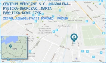 ZESPÓŁ REHABILITACJI DOMOWEJ - CENTRUM MEDYCZNE S.C. MAGDALENA RYBICKA-DWORCZAK, MARTA PAWLICKA-KOWALCZYK - SOKOŁA 38,  POZNAŃ