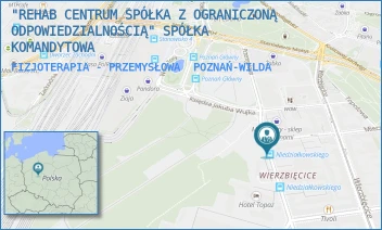 FIZJOTERAPIA - PRZEMYSŁOWA - POZCERO CM SPÓŁKA Z OGRANICZONĄ ODPOWIEDZIALNOŚCIĄ - PRZEMYSŁOWA 15/17,  POZNAŃ-WILDA