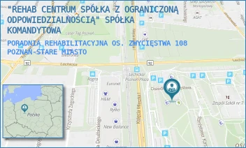 PORADNIA REHABILITACYJNA OS. ZWYCIĘSTWA 108 - POZCERO CM SPÓŁKA Z OGRANICZONĄ ODPOWIEDZIALNOŚCIĄ - OS. ZWYCIĘSTWA 108,  POZNAŃ-STARE MIASTO