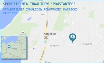 SPÓŁDZIELNIA INWALIDÓW POWSTANIEC KARPICKO - SPÓŁDZIELNIA INWALIDÓW "POWSTANIEC" - PODGÓRNA 16,  KARPICKO
