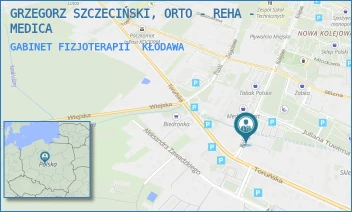 GABINET FIZJOTERAPII - GRZEGORZ SZCZECIŃSKI, ORTO - REHA - MEDICA - WIŚNIOWA 12,  KŁODAWA