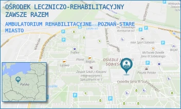 AMBULATORIUM REHABILITACYJNE - OŚRODEK LECZNICZO-REHABILITACYJNY ZAWSZE RAZEM - OS. JANA III SOBIESKIEGO 109,  POZNAŃ-STARE MIASTO