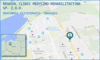 PRACOWNIA FIZJOTERAPII - REHASOL CLINIC MEDYCZNO-REHABILITACYJNA SP. Z.O.O. - AUGUSTA CIESZKOWSKIEGO 100/102C,  SWARZĘDZ