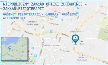 GABINET FIZJOTERAPII - GARBARY - NIEPUBLICZNY ZAKŁAD OPIEKI ZDROWOTNEJ - ZAKŁAD FIZJOTERAPII - GARBARY 23,  GRODZISK WIELKOPOLSKI