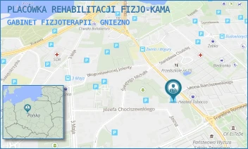 GABINET FIZJOTERAPII - PLACÓWKA REHABILITACJI FIZJO-KAMA - ŻWIRKI I WIGURY 7,  GNIEZNO