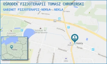 GABINET FIZJOTERAPII-NEKLA - OŚRODEK FIZJOTERAPII TOMASZ CHROMIŃSKI - RYNEK 18,  NEKLA