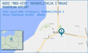NZOZ "MED-VITA" REHABILITACJA I MASAŻ RADOSŁAW KOCENT - NZOZ "MED-VITA" REHABILITACJA I MASAŻ RADOSŁAW KOCENT - BRATERSTWA BRONI 23,  BRDÓW