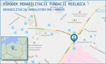REHABILITACJA AMBULATORYJNA - OŚRODEK REHABILITACJI FUNDACJI MIELNICA - SZPITALNA 43,  KONIN