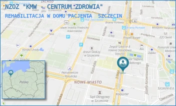 REHABILITACJA W DOMU PACJENTA - NZOZ "KMW - CENTRUM ZDROWIA" - 3 MAJA 25-27,  SZCZECIN