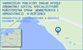 REHABILITACJA OGÓLNOUSTROJOWA W ODDZIALE DZIENNYM - SAMODZIELNY PUBLICZNY ZAKŁAD OPIEKI ZDROWOTNEJ SZPITAL SPECJALISTYCZNY  MINISTERSTWA SPRAW  WEWNĘTRZNYCH I ADMINISTRACJI  W ZŁOCIEŃCU - KAŃSKO 1,  ZŁOCIENIEC