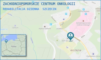 REHABILITACJA DZIENNA - ZACHODNIOPOMORSKIE CENTRUM ONKOLOGII - STRZAŁOWSKA 27,  SZCZECIN