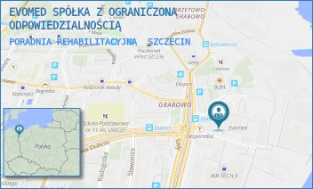 PORADNIA REHABILITACYJNA - EVOMED SPÓŁKA Z OGRANICZONA ODPOWIEDZIALNOŚCIĄ - STANISŁAWA DUBOIS 27,  SZCZECIN