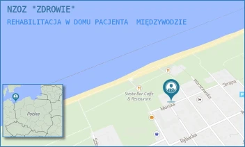 REHABILITACJA W DOMU PACJENTA - NZOZ "ZDROWIE" - MORSKA 2A,  MIĘDZYWODZIE