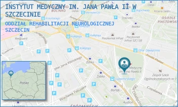 ODDZIAŁ REHABILITACJI NEUROLOGICZNEJ - INSTYTUT MEDYCZNY IM. JANA PAWŁA II W SZCZECINIE - WYZWOLENIA 52,  SZCZECIN