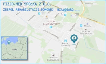 ZESPÓŁ REHABILITACJI DOMOWEJ - FIZJO-MED SPÓŁKA Z O.O. - SPORTOWA 4,  BIAŁOGARD