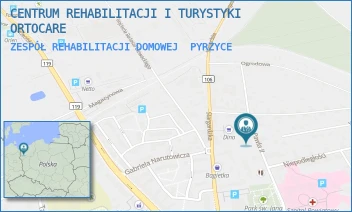 ZESPÓŁ REHABILITACJI DOMOWEJ - CENTRUM REHABILITACJI I TURYSTYKI ORTOCARE - JANA PAWŁA II 11,  PYRZYCE
