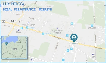DZIAŁ FIZJOTERAPII - LUX MEDICA - WELECKA 1A,  MIERZYN