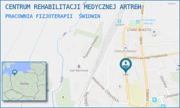 PRACOWNIA FIZJOTERAPII - CENTRUM REHABILITACJI MEDYCZNEJ ARTREH - KOŚCIUSZKI 25/A,  ŚWIDWIN