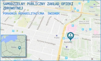 PORADNIA REHABILITACYJNA - SAMODZIELNY PUBLICZNY ZAKŁAD OPIEKI ZDROWOTNEJ - ALEJA LOTNIKÓW POLSKICH 22,  ŚWIDNIK
