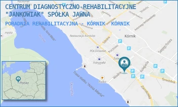 PORADNIA REHABILITACYJNA - KÓRNIK - CENTRUM DIAGNOSTYCZNO-REHABILITACYJNE "JANKOWIAK" SPÓŁKA JAWNA - PLAC NIEPODLEGŁOŚCI 2,  KÓRNIK