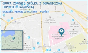 GABINET REHABILITACYJNY - GRUPA ZDROWIE SPÓŁKA Z OGRANICZONĄ ODPOWIEDZIALNOŚCIĄ - HENRYKA SIENKIEWICZA 7,  PŁOŃSK