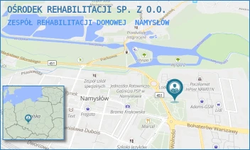 ZESPÓŁ REHABILITACJI DOMOWEJ - OŚRODEK REHABILITACJI SP. Z O.O. - UL. WŁADYSŁAWA SIKORSKIEGO 6,  NAMYSŁÓW