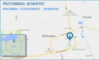 PRACOWNIA FIZJOTERAPII - NORDICMED PROSTA SPÓŁKA AKCYJNA - LIPOWA 7,  BISKUPIEC