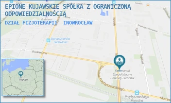 DZIAŁ FIZJOTERAPII - EPIONE KUJAWSKIE SPÓŁKA Z OGRANICZONĄ ODPOWIEDZIALNOŚCIĄ - POZNAŃSKA 235,  INOWROCŁAW