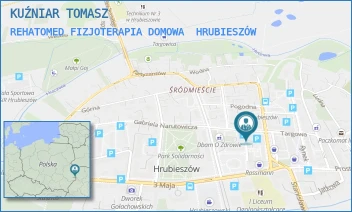 REHATOMED FIZJOTERAPIA DOMOWA - KUŹNIAR TOMASZ - NARUTOWICZA 31,  HRUBIESZÓW