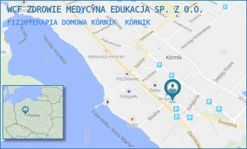 FIZJOTERAPIA DOMOWA KÓRNIK - WCF ZDROWIE MEDYCYNA EDUKACJA SP. Z O.O. - PLAC NIEPODLEGŁOŚCI 43,  KÓRNIK
