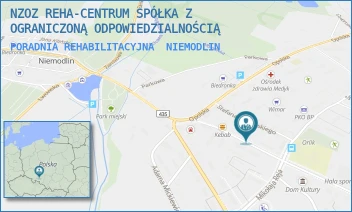 PORADNIA REHABILITACYJNA - NZOZ REHA-CENTRUM SPÓŁKA Z OGRANICZONĄ ODPOWIEDZIALNOŚCIĄ - UL. REYMONTA 7,  NIEMODLIN