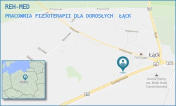 PRACOWNIA FIZJOTERAPII DLA DOROSŁYCH - REH-MED - GOSTYNIŃSKA 2,  ŁĄCK