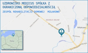 ZESPÓŁ REHABILITACJI DOMOWEJ - UZDROWISKO MEDICUS SPÓŁKA Z OGRANICZONĄ ODPOWIEDZIALNOŚCIĄ - DASZYŃSKIEGO 20,  MIŁAKOWO
