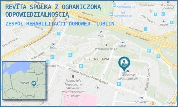 ZESPÓŁ REHABILITACJI DOMOWEJ - REVITA SPÓŁKA Z OGRANICZONĄ ODPOWIEDZIALNOŚCIĄ - BARTOSZA GŁOWACKIEGO 35,  LUBLIN